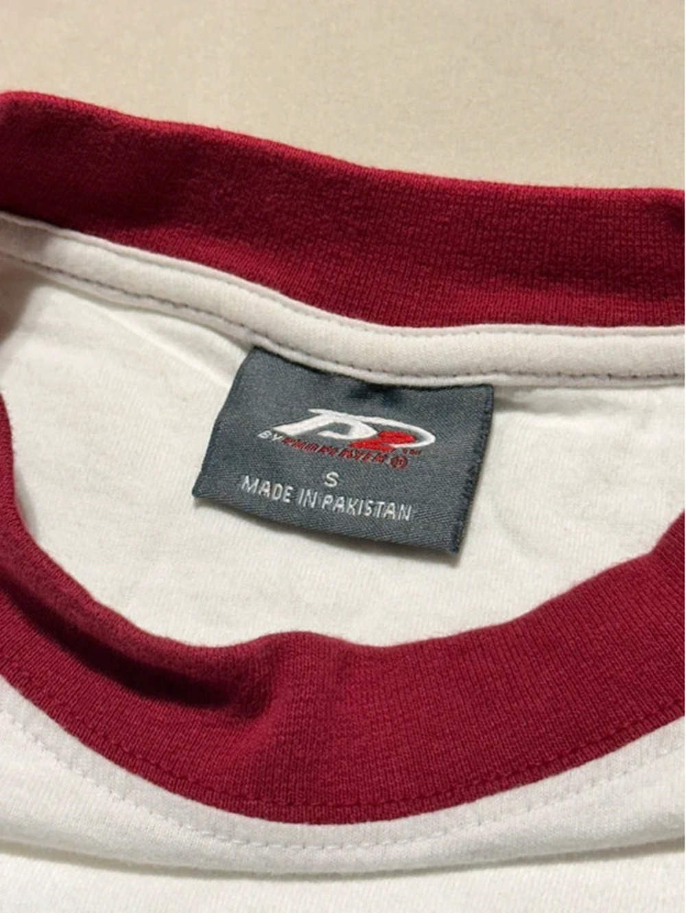 Vintage Oklahoma Sooners OU Ringer T-Shirt (B60) - Picture 7 of 11